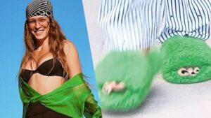 Serenay Sarıkaya’nın terlikleri 50 bin lira