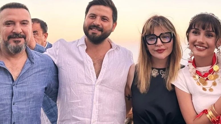 Sevda Erginci’ye nişanında bolca altın takıldı