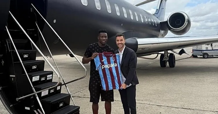 Son dakika haberi: Andre Onana, Trabzonspor için Türkiye’ye geldi!