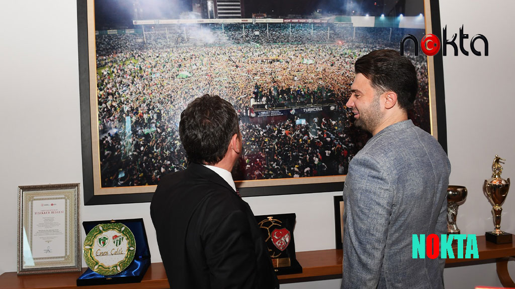 Bursaspor Başkanı Enes Çelik: “Erkan Aydın başkanımız her zaman yanımızda oldu”