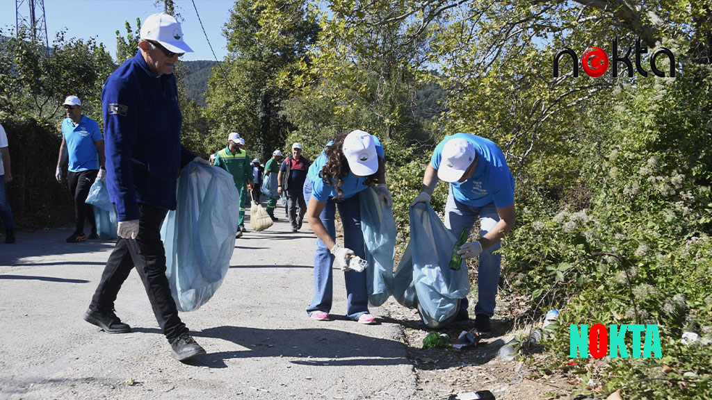 Daha temiz bir çevre için Osmangazi’de çöp toplama etkinliği