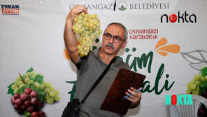 En kaliteli üzümler Osmangazi’de yarıştı