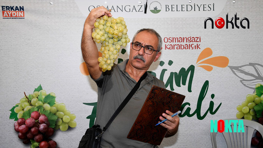 En kaliteli üzümler Osmangazi’de yarıştı
