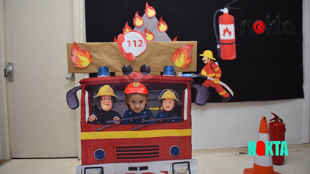 Minik İtfaiyeciler Göz Kamaştırdı