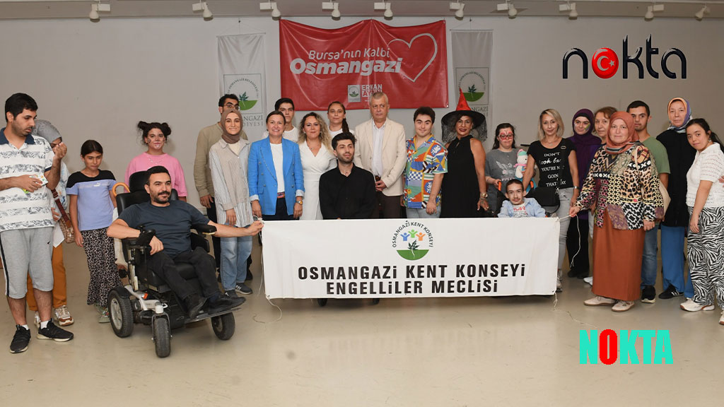 Osmangazi Kent Konseyi Engelliler Meclisi üyelerinden usta sanatçıları aratmayan performans