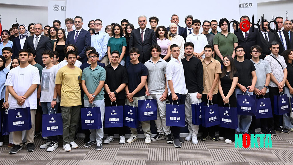 YKS’de Dereceye Giren Bursalı Gençler BTSO’da Ödüllendirildi