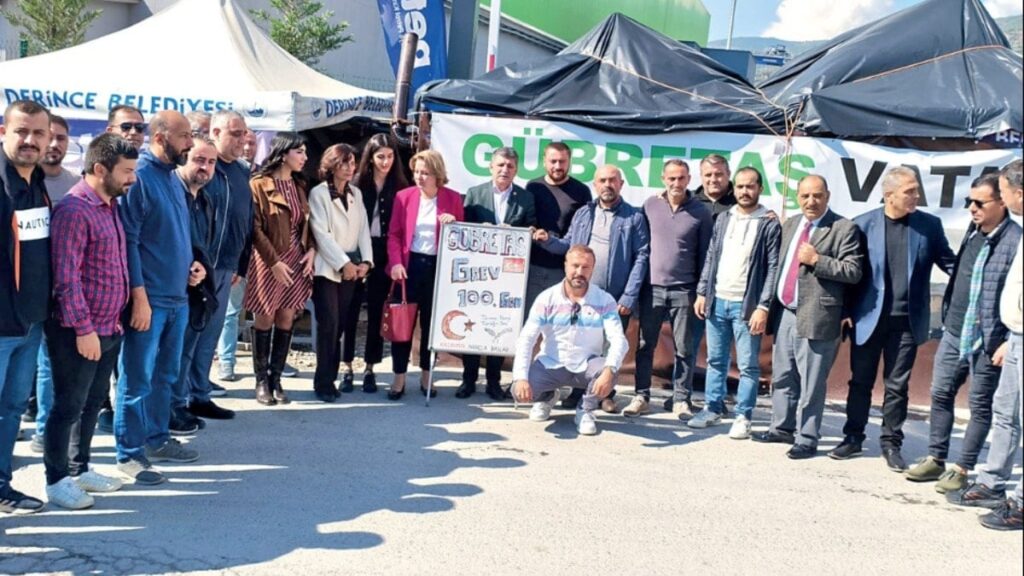 100 gün oldu üretim yok işçiler aç