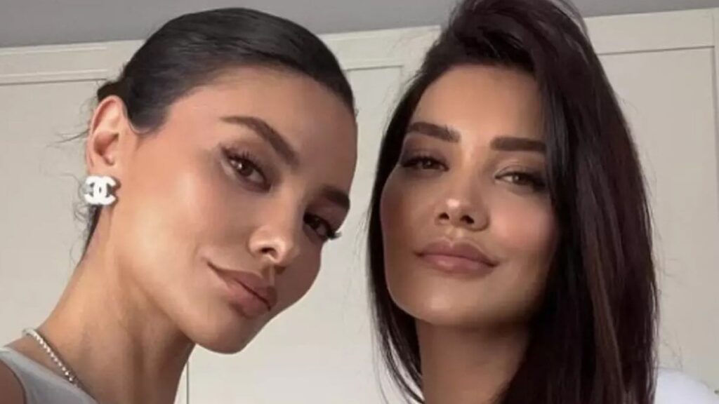 Estetik iddiaları sonrası ikizinin fotoğrafını paylaştı
