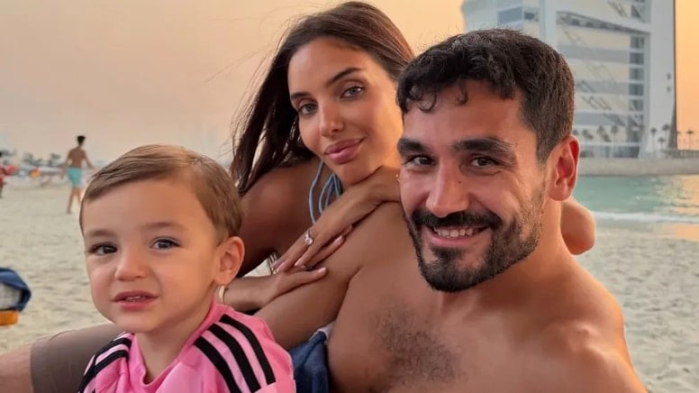 İlkay Gündoğan milli maç arasında tatilden fotoğraflar paylaştı