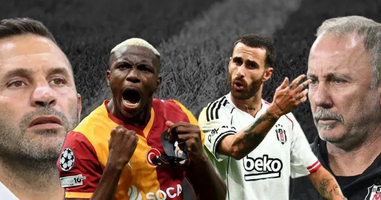 Süper Lig’de dev derbi! Galatasaray ile Beşiktaş kozlarını paylaşıyor…