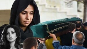 Ünlü oyuncunun kızından anneye son bakış