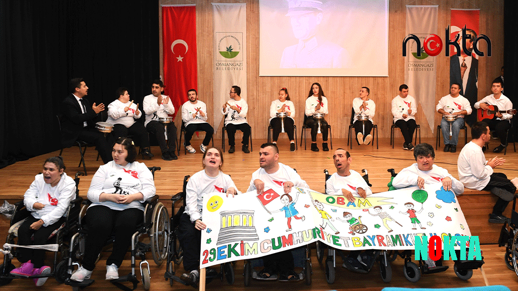 Cumhuriyet Bayramı coşkusu engelsiz yüreklerde attı