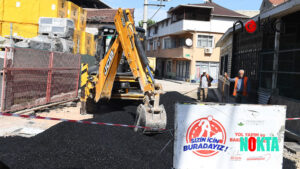 Osmangazi’de 9 ayda 29 bin ton asfalt yaması yapıldı