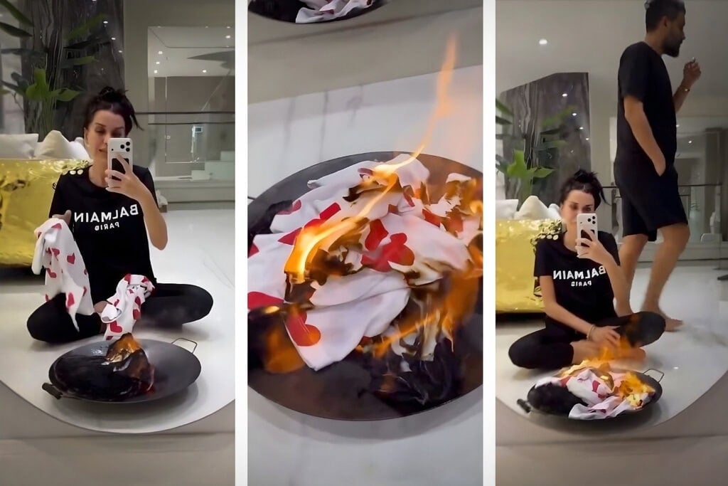 Dilan Polat, ‘uğursuz’ diye evinde pijamalarını yaktı