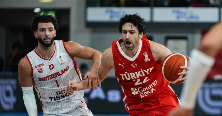 A Milli Erkek Basketbol Takımımız, İsviçre’yi farklı devirdi!