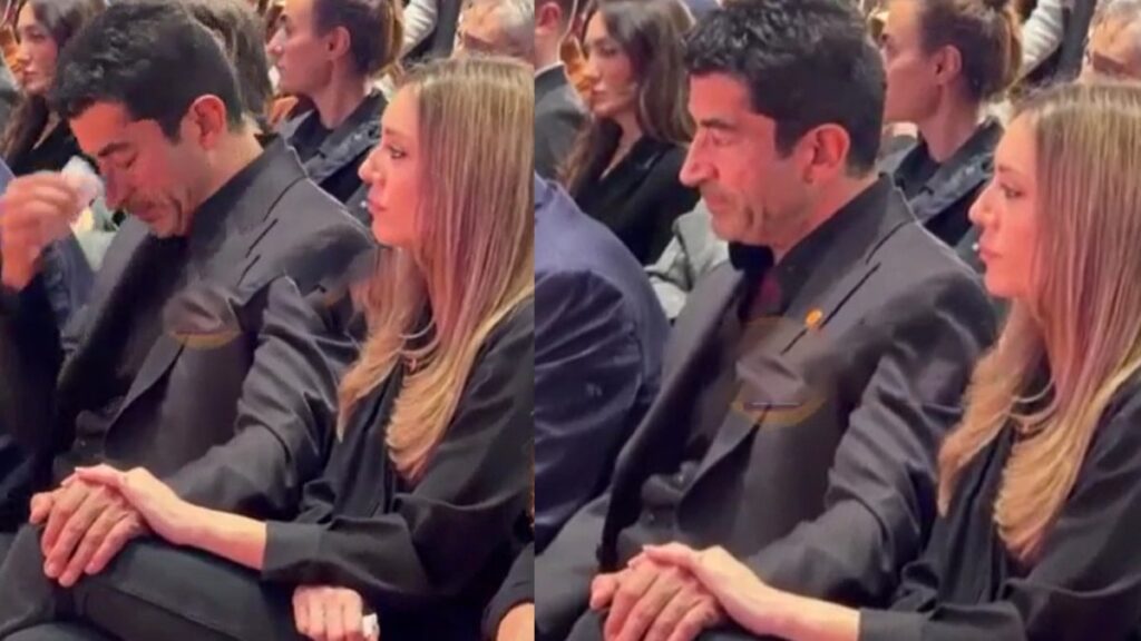 Kenan İmirzalıoğlu’nu gözyaşlarına boğan anlar! Sinem Kobal teselli etmeye çalıştı