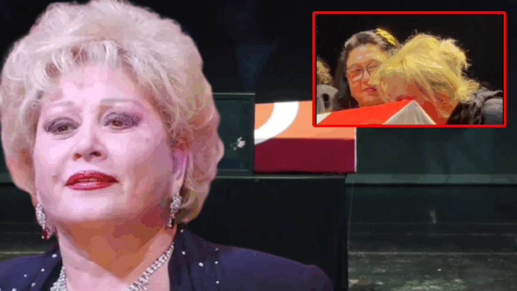 Ünlü sanatçı Muazzez Abacı’nın tabutuna sarılıp hüngür hüngür ağladı