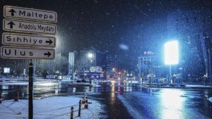 Ankara Valiliği’nden ‘buzlanma’ ve ‘don’ uyarısı