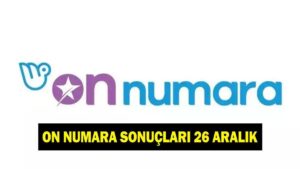 ON NUMARA SONUÇLARI 26 ARALIK! On Numara ne kadar devretti? On Numara sonuç sorgulama linki