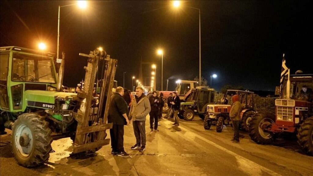 Yunanistan’da çiftçi eylemleri tırmanıyor