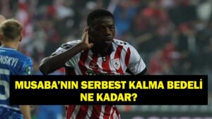MUSABA SERBEST KALMA MADDESİ: Samsunspor’lu Anthony Musaba Fenerbahçe’ye transfer mi oluyor? Musaba serbest kalma maddesi ne? İşte Transfermarkt bilgileri…