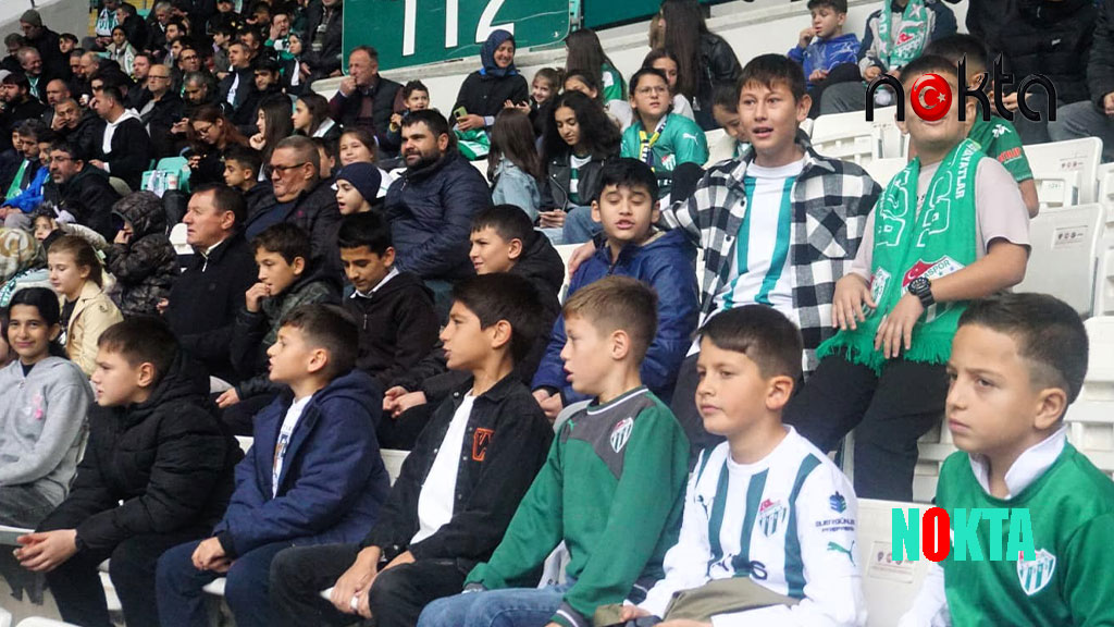 Osmangazili Çocuklar Bursaspor Coşkusunu Tribünde Yaşadı