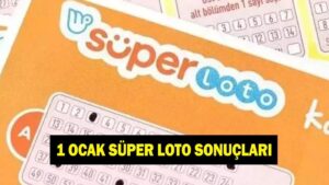 1 OCAK SÜPER LOTO SONUÇLARI! Süper Loto ne kadar devretti? Süper Loto canlı izleme linki