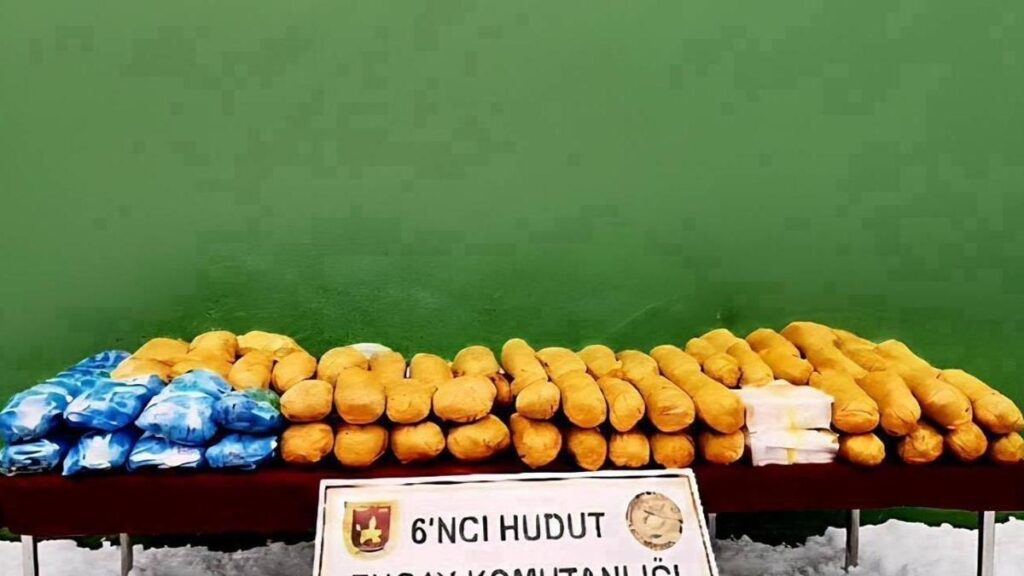MSB: Van’da 50 kilo uyuşturucu ele geçirildi