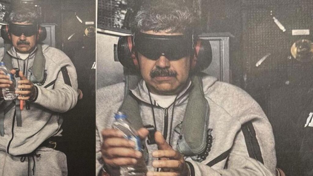 Trump paylatı! İşte kaçırılan Maduro’nun ilk fotoğrafı