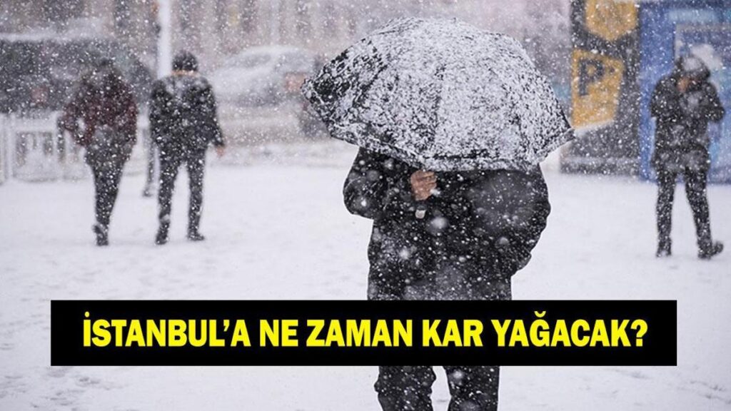 İSTANBUL’A NE ZAMAN KAR YAĞACAK? AKOM uyardı! İstanbul’a ne zaman kar geliyor?