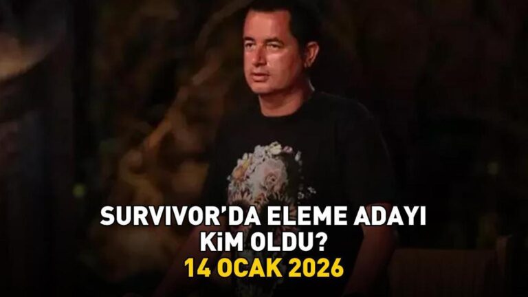 SURVIVOR ELEME ADAYI 14 OCAK 2026 | Survivor’da eleme adayı kim oldu, dokunulmazlığı hangi takım kazandı?