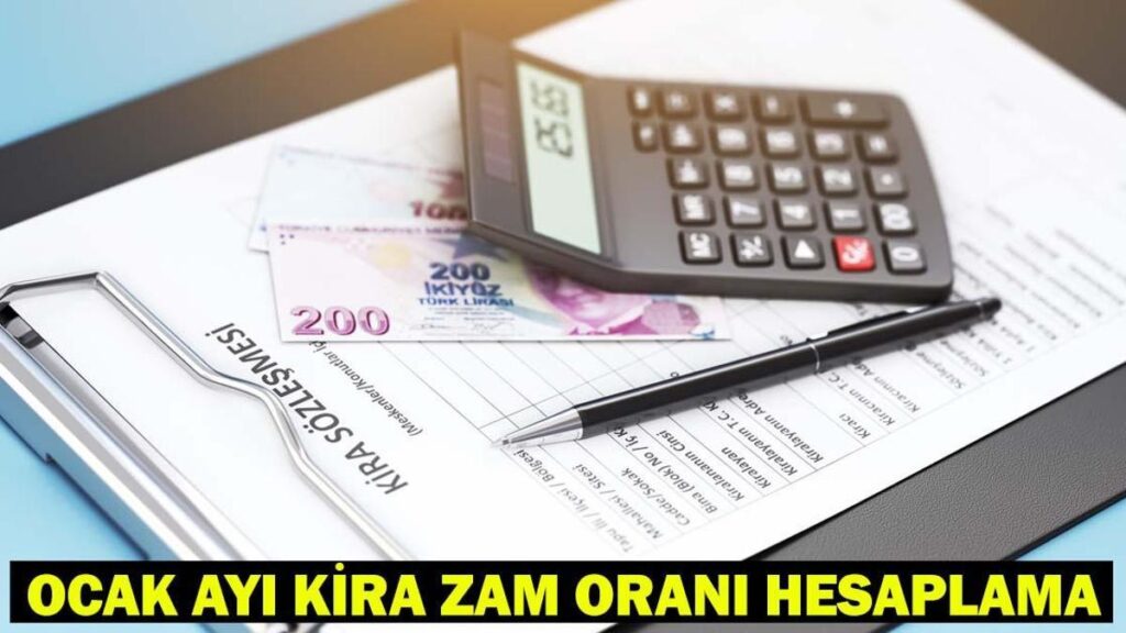 OCAK AYI KİRA ZAMMI HESAPLAMA 2026: Kira artış oranı (TÜFE) yüzde kaç oldu? Aralık ayı enflasyon rakamları TÜİK!