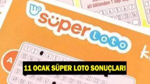 SÜPER LOTO SONUÇLARI 11 OCAK PAZAR! Süper Loto çekilişinde şanslı numaralar hangileri oldu?